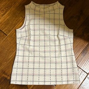 Ann Taylor mock neck sleeveless top. NWT.